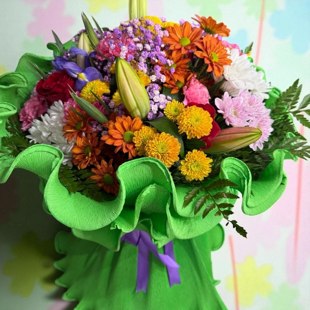 Ramo “Explosión de Color” – Flores Naturales Mixtas