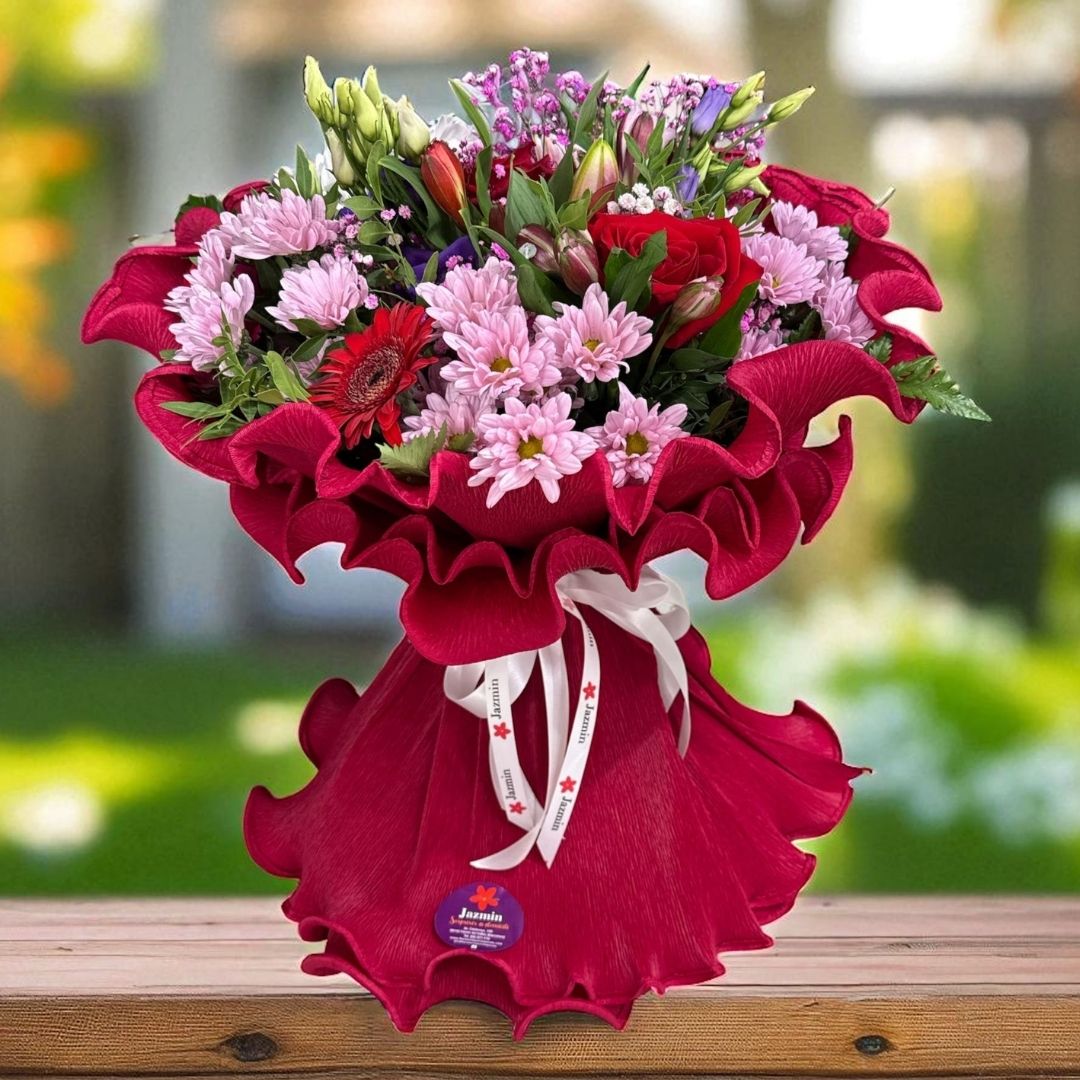 Ramo “Alegría Floral” – Flores naturales mixtas