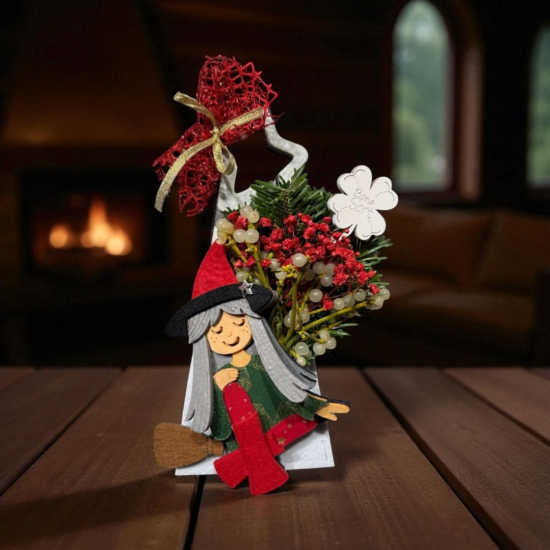 ⭐ Muérdago de la Suerte - Bruja roja - Imagen 2