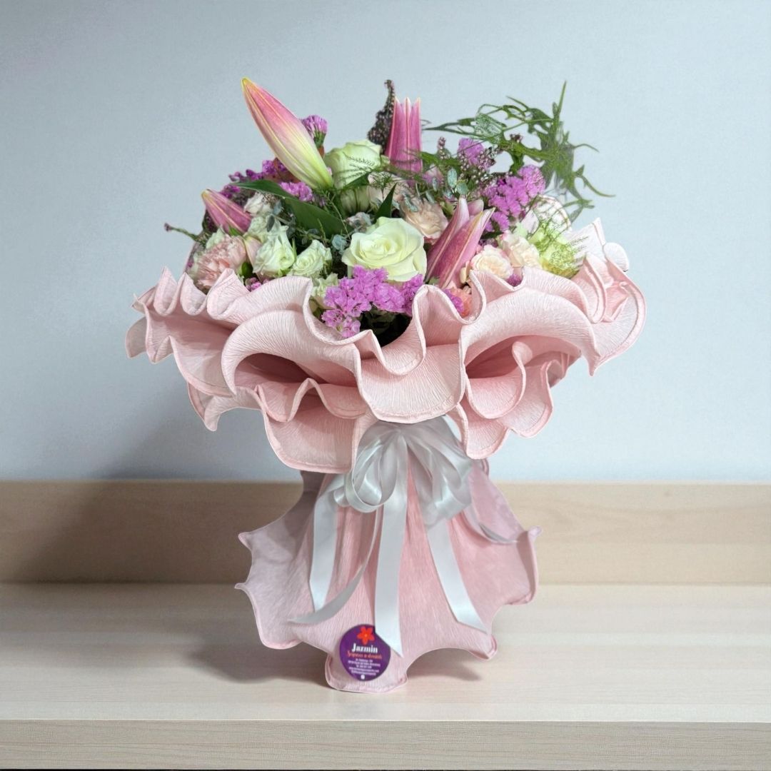 Ramo Rosado Encanto Suave