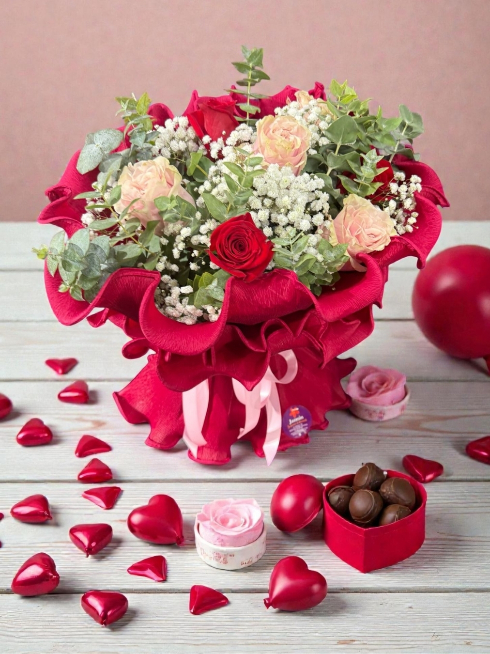 🌹 Ramo Amor Eterno – Rosas de San Valentín