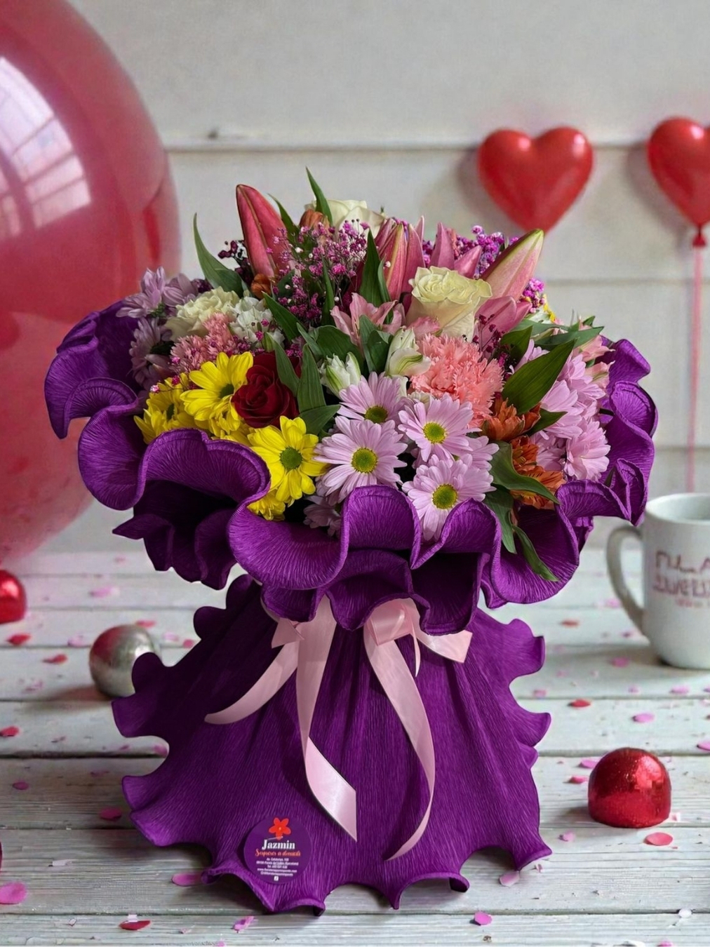 💐 Ramo Pasión Violeta